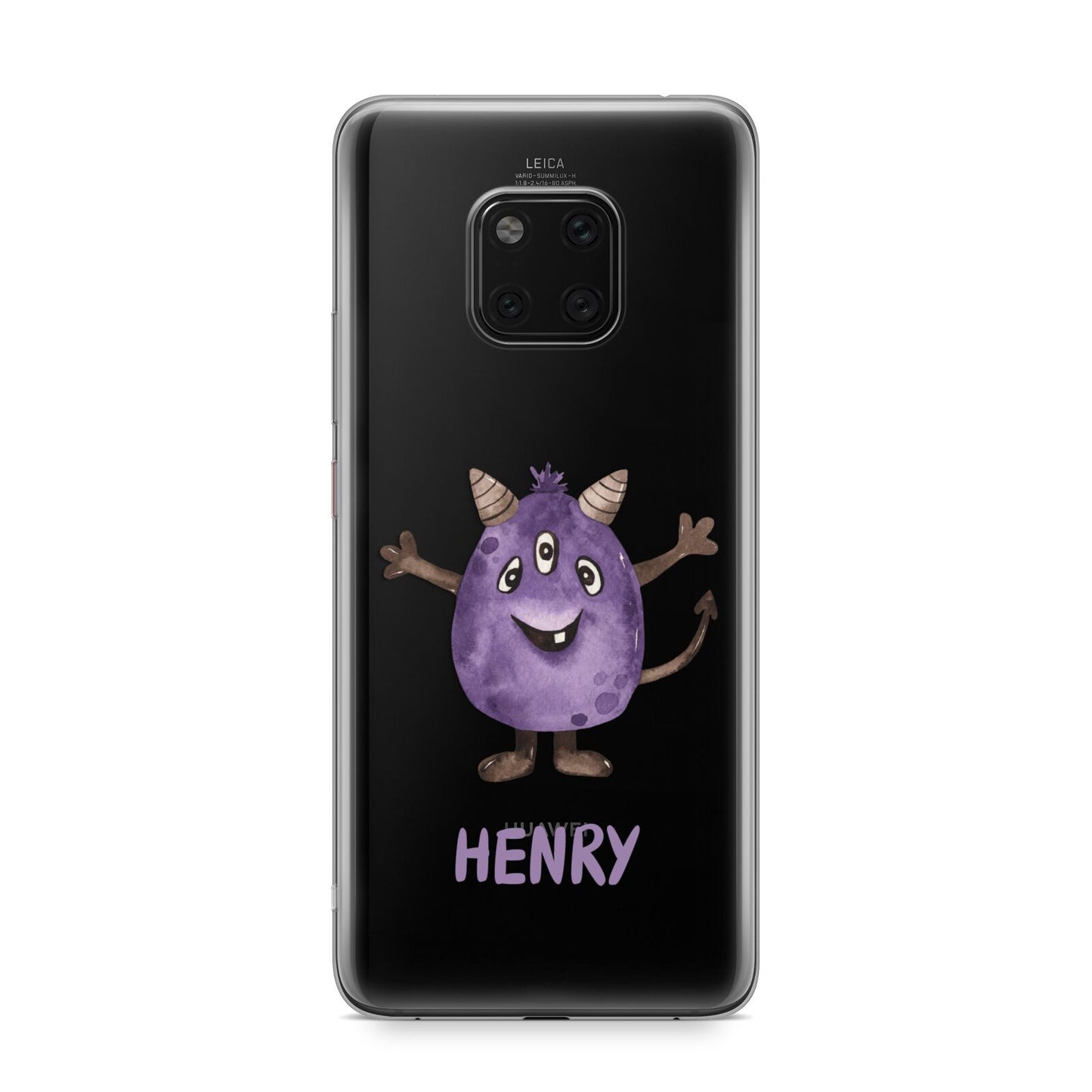 Purple Monster Custom Huawei Mate 20 Pro Phone Case