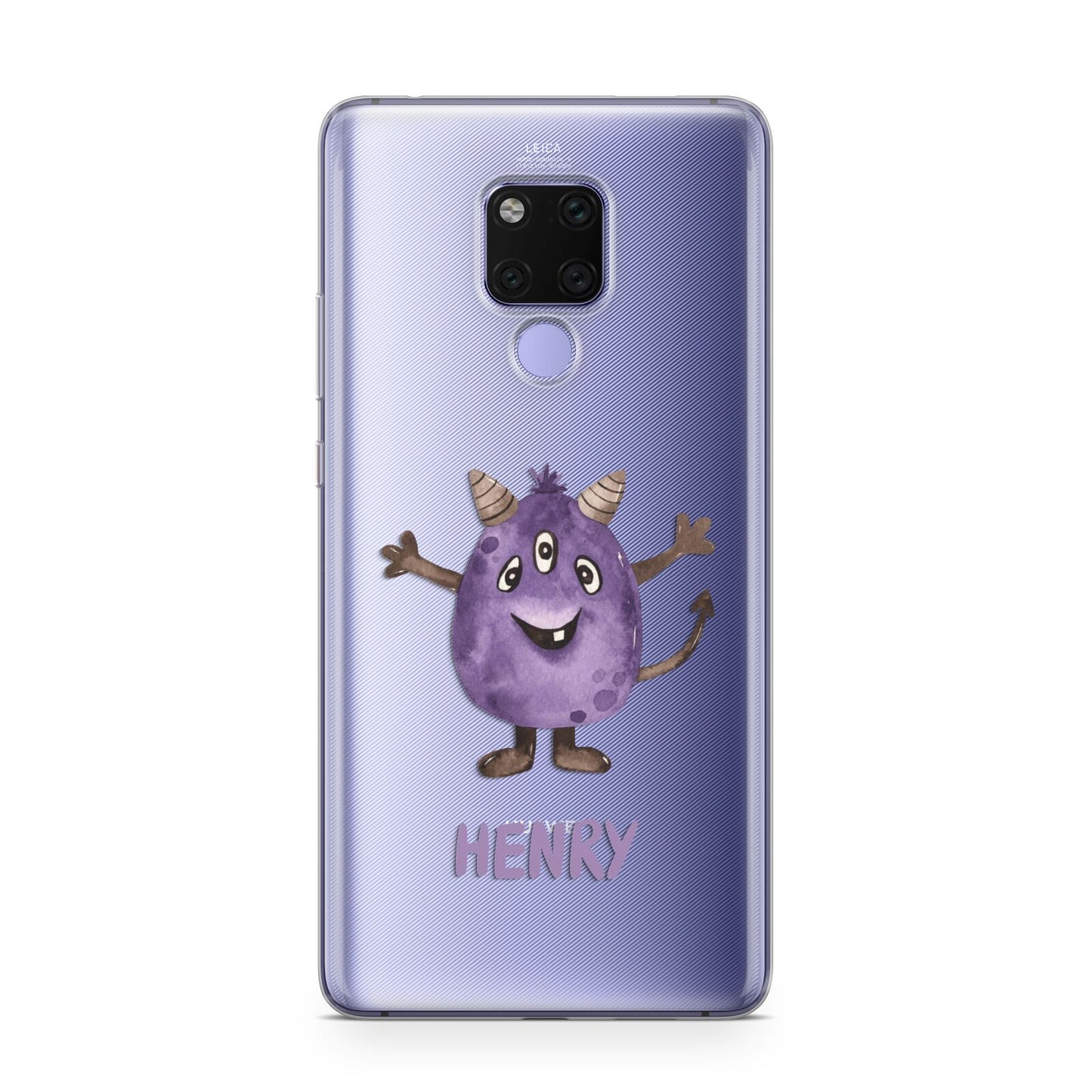 Purple Monster Custom Huawei Mate 20X Phone Case