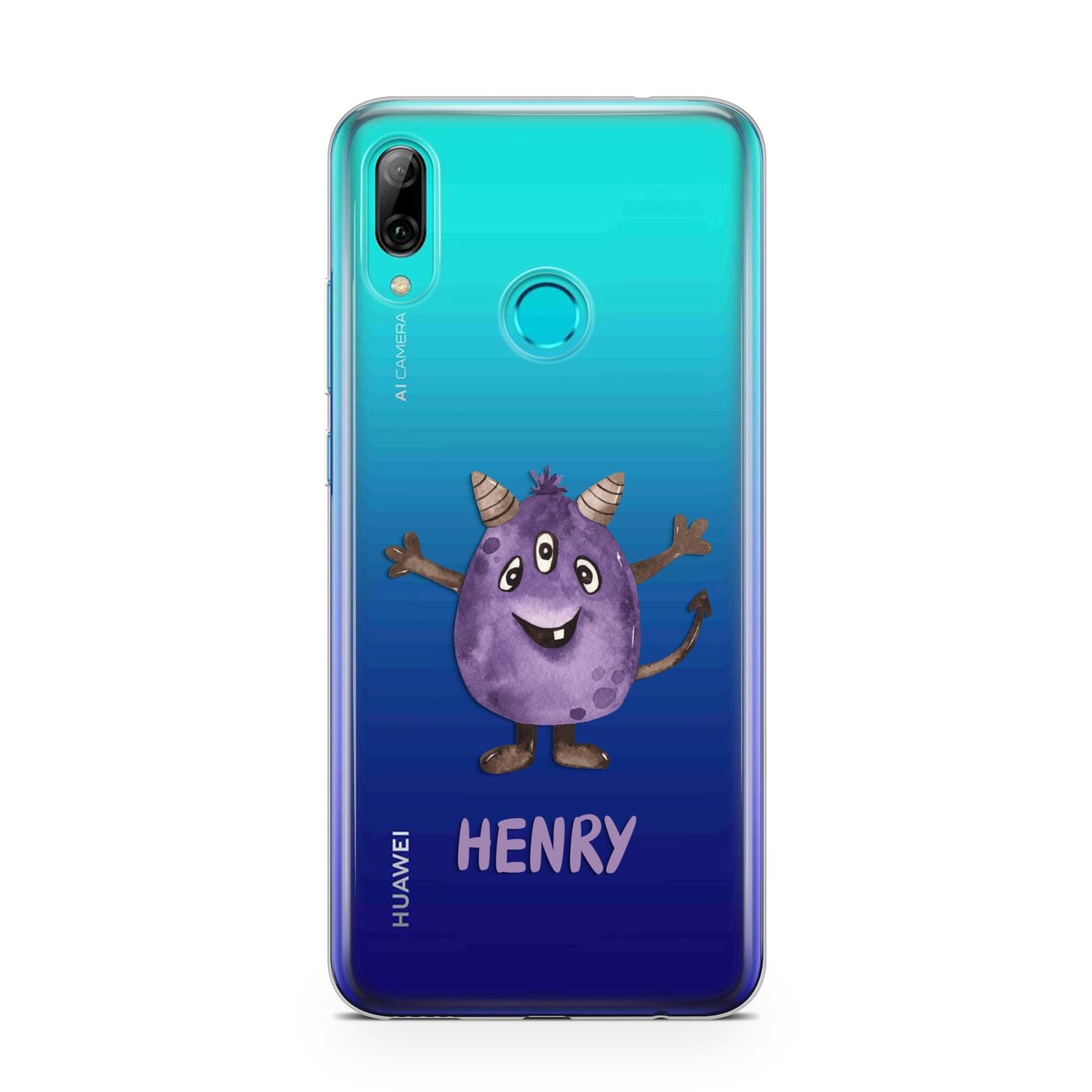 Purple Monster Custom Huawei P Smart 2019 Case