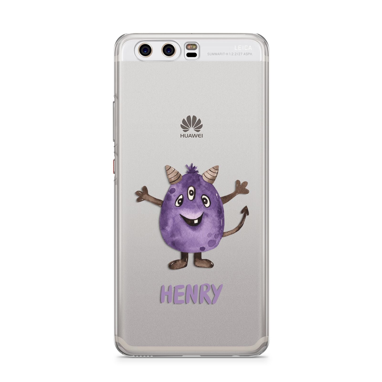 Purple Monster Custom Huawei P10 Phone Case