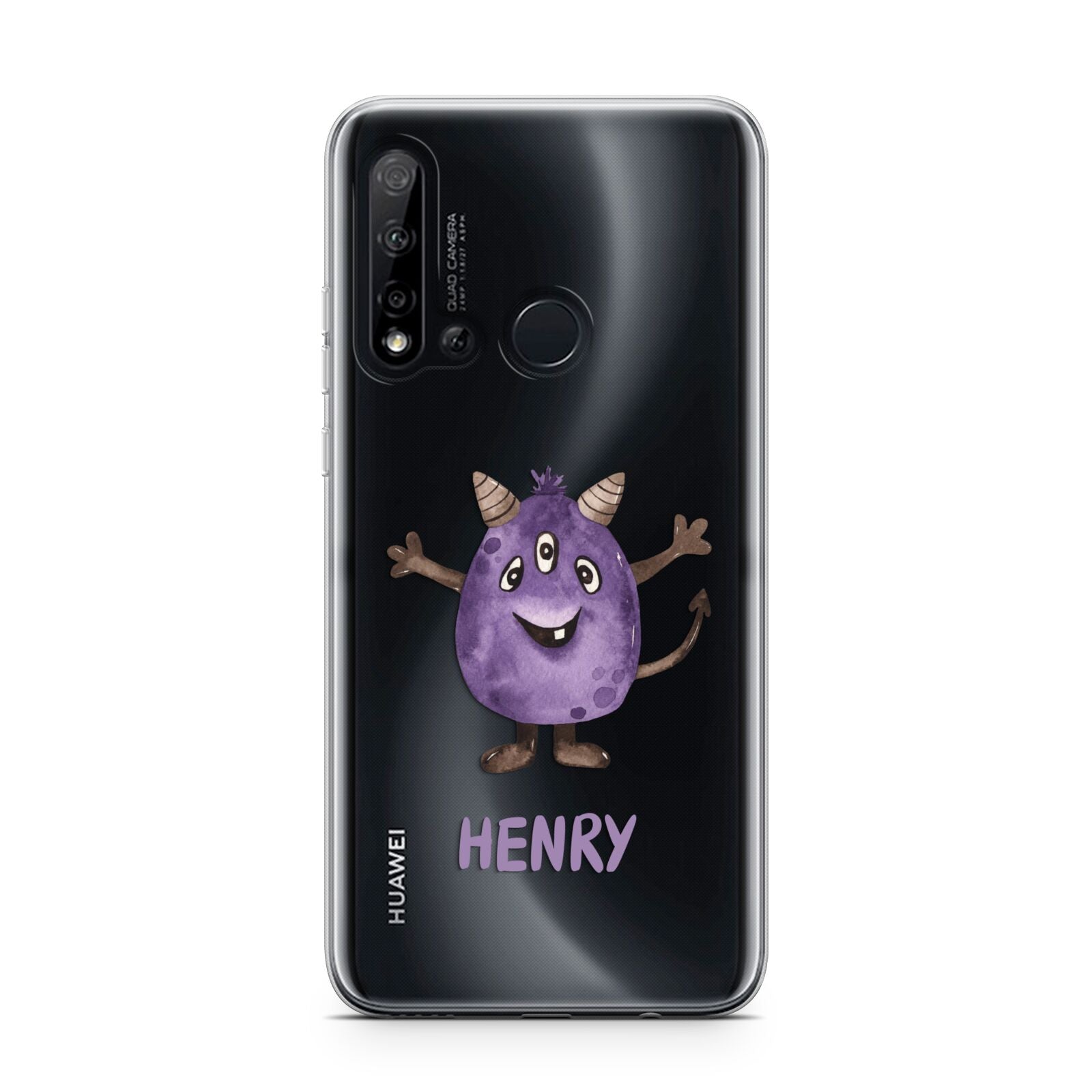 Purple Monster Custom Huawei P20 Lite 5G Phone Case
