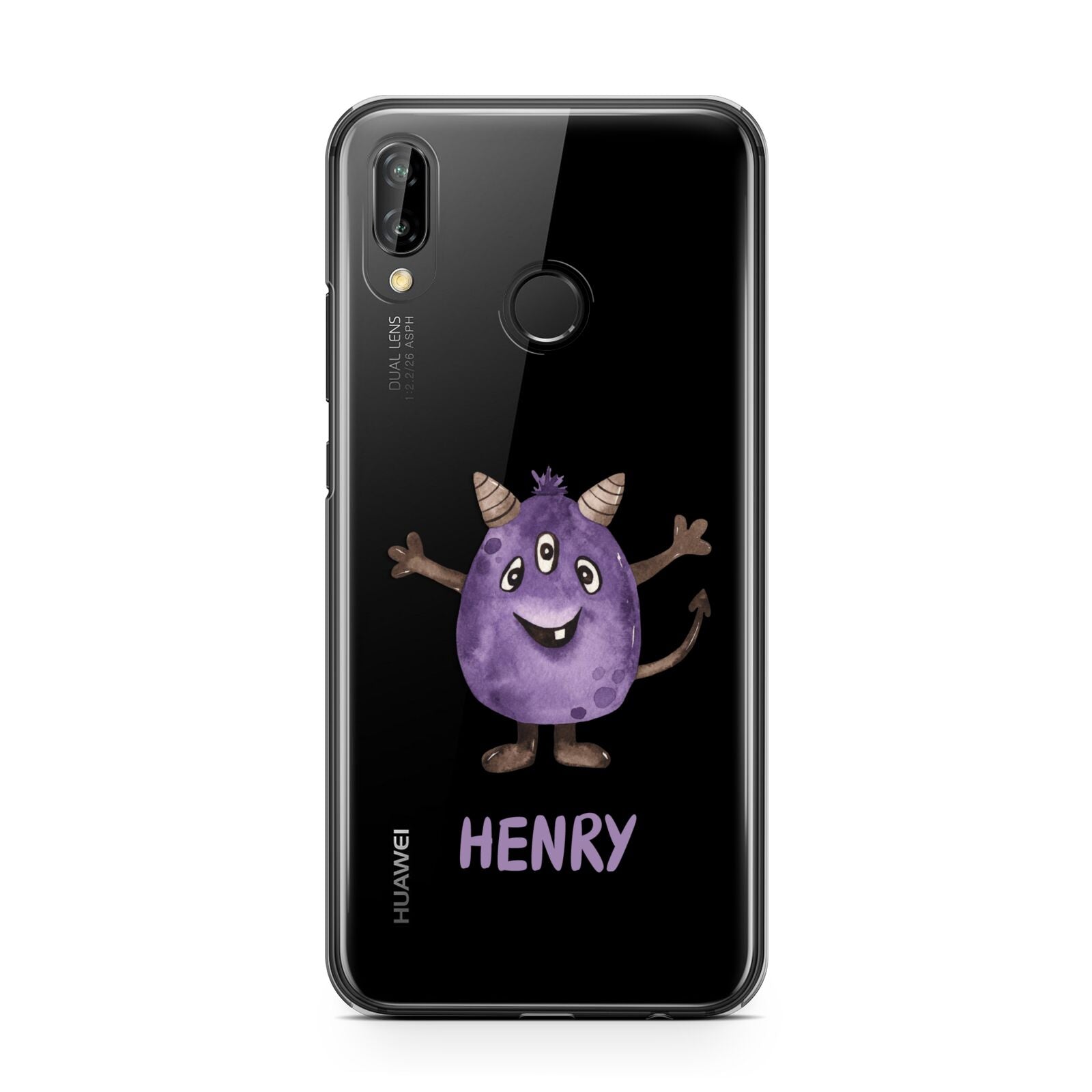 Purple Monster Custom Huawei P20 Lite Phone Case