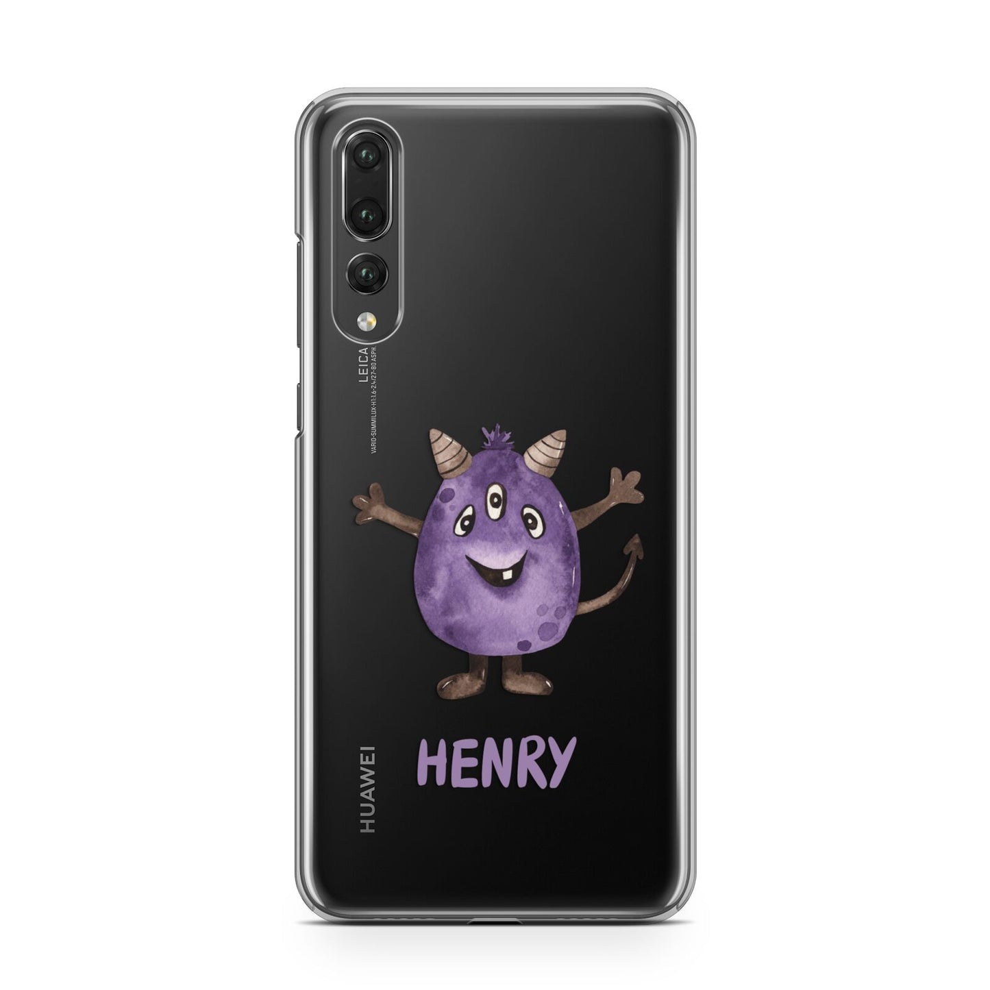 Purple Monster Custom Huawei P20 Pro Phone Case