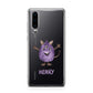 Purple Monster Custom Huawei P30 Phone Case