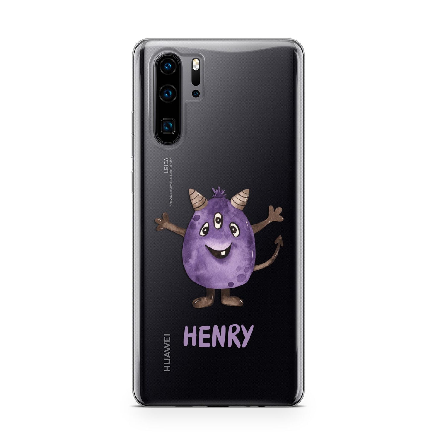 Purple Monster Custom Huawei P30 Pro Phone Case