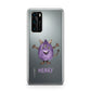 Purple Monster Custom Huawei P40 Phone Case