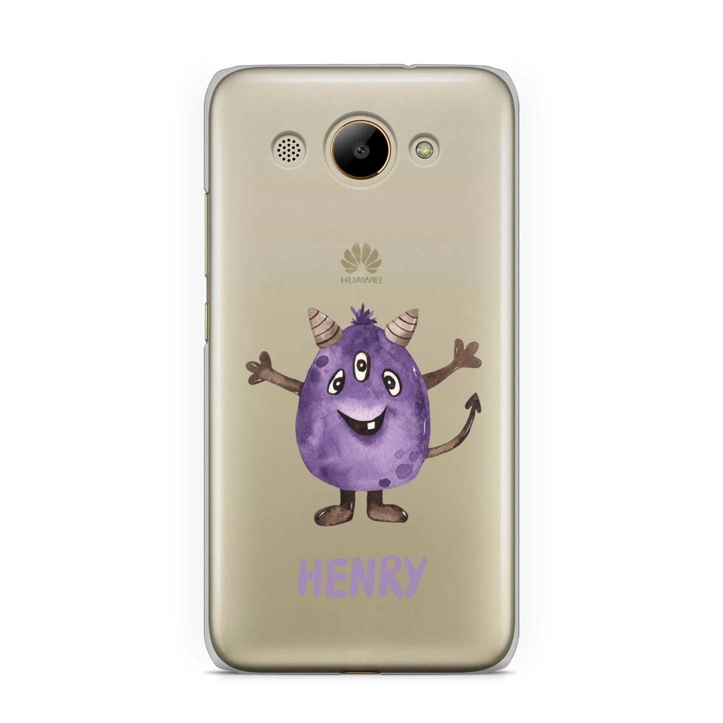 Purple Monster Custom Huawei Y3 2017