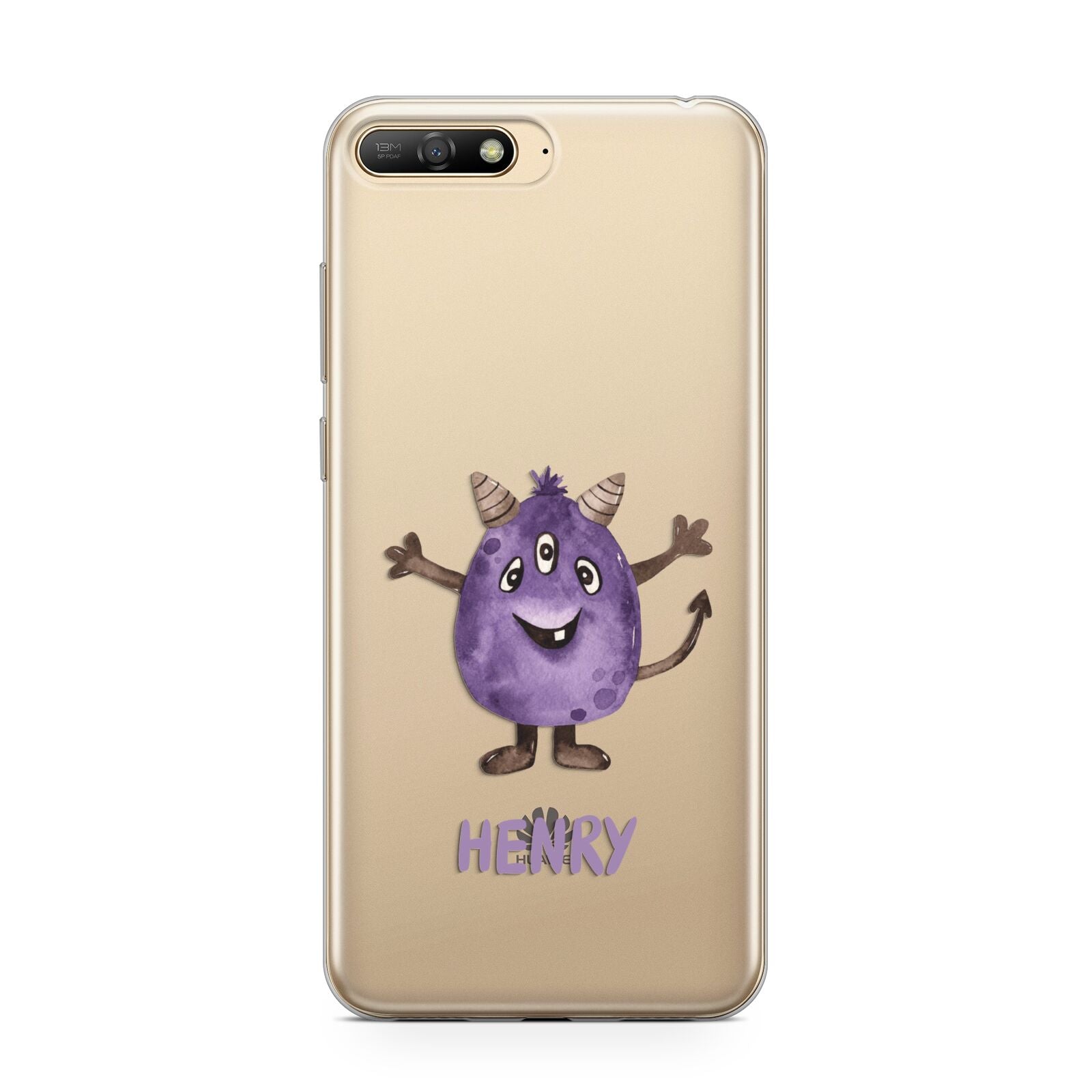 Purple Monster Custom Huawei Y6 2018