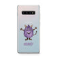 Purple Monster Custom Protective Samsung Galaxy Case