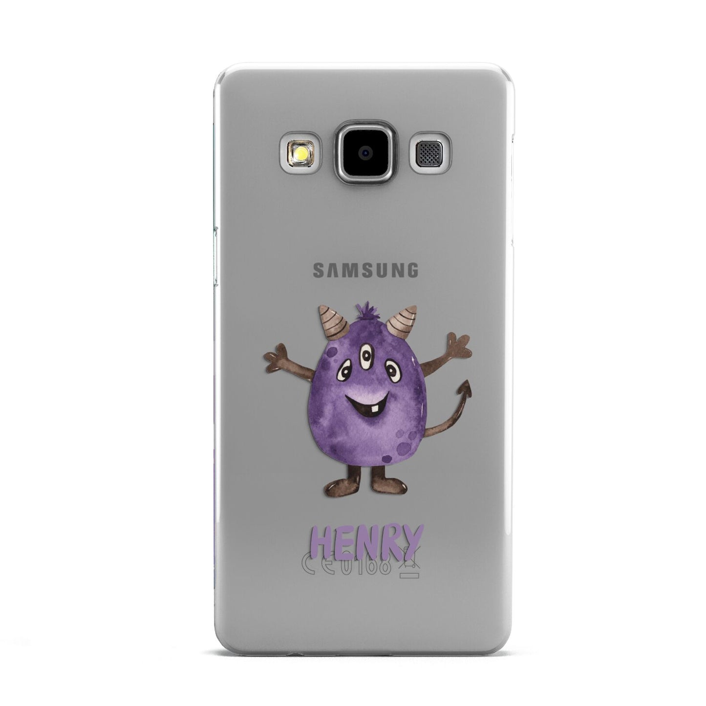 Purple Monster Custom Samsung Galaxy A5 Case