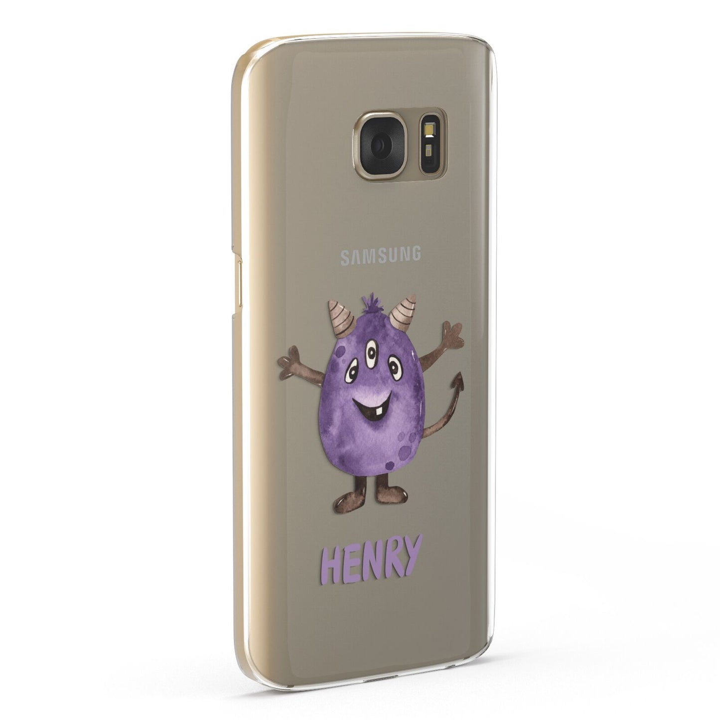 Purple Monster Custom Samsung Galaxy Case Fourty Five Degrees
