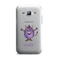 Purple Monster Custom Samsung Galaxy J1 2015 Case