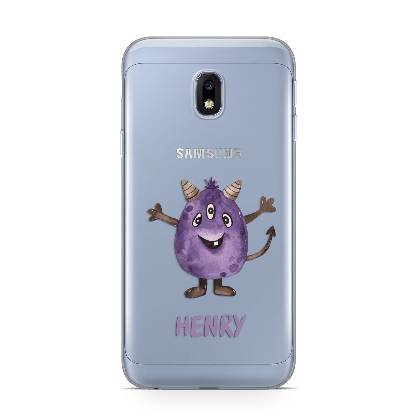 Purple Monster Custom Samsung Galaxy J3 2017 Case