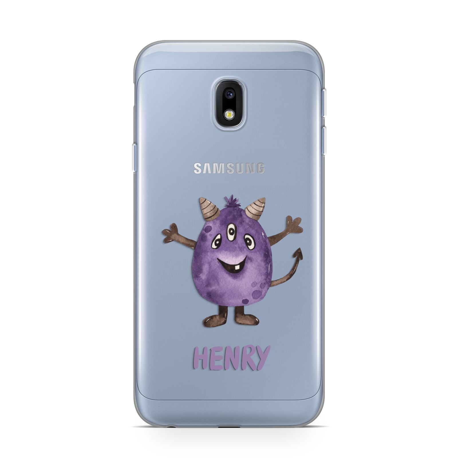 Purple Monster Custom Samsung Galaxy J3 2017 Case