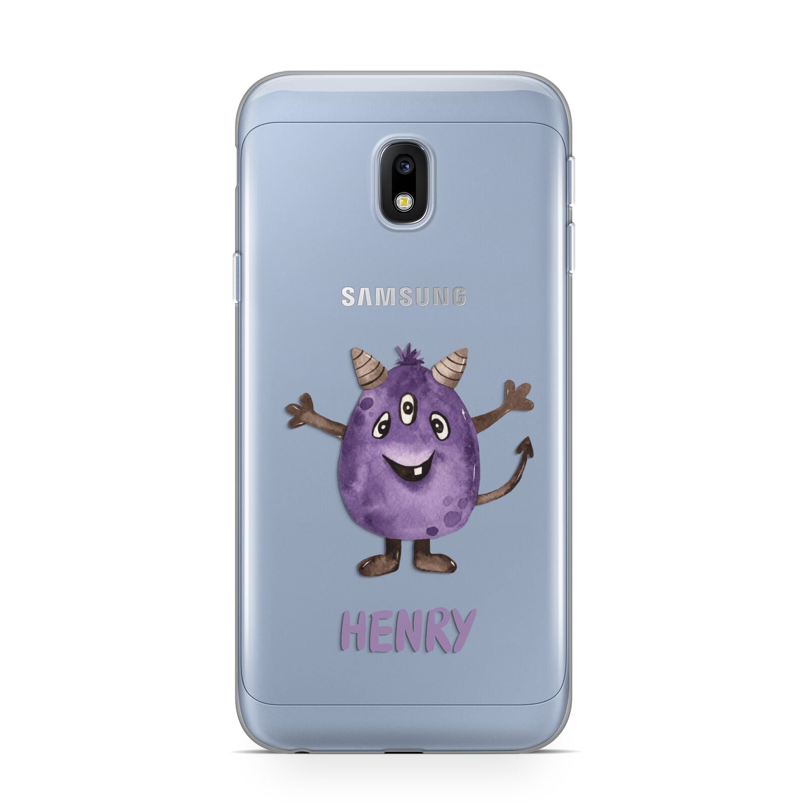 Purple Monster Custom Samsung Galaxy J3 2017 Case