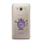 Purple Monster Custom Samsung Galaxy J5 2016 Case