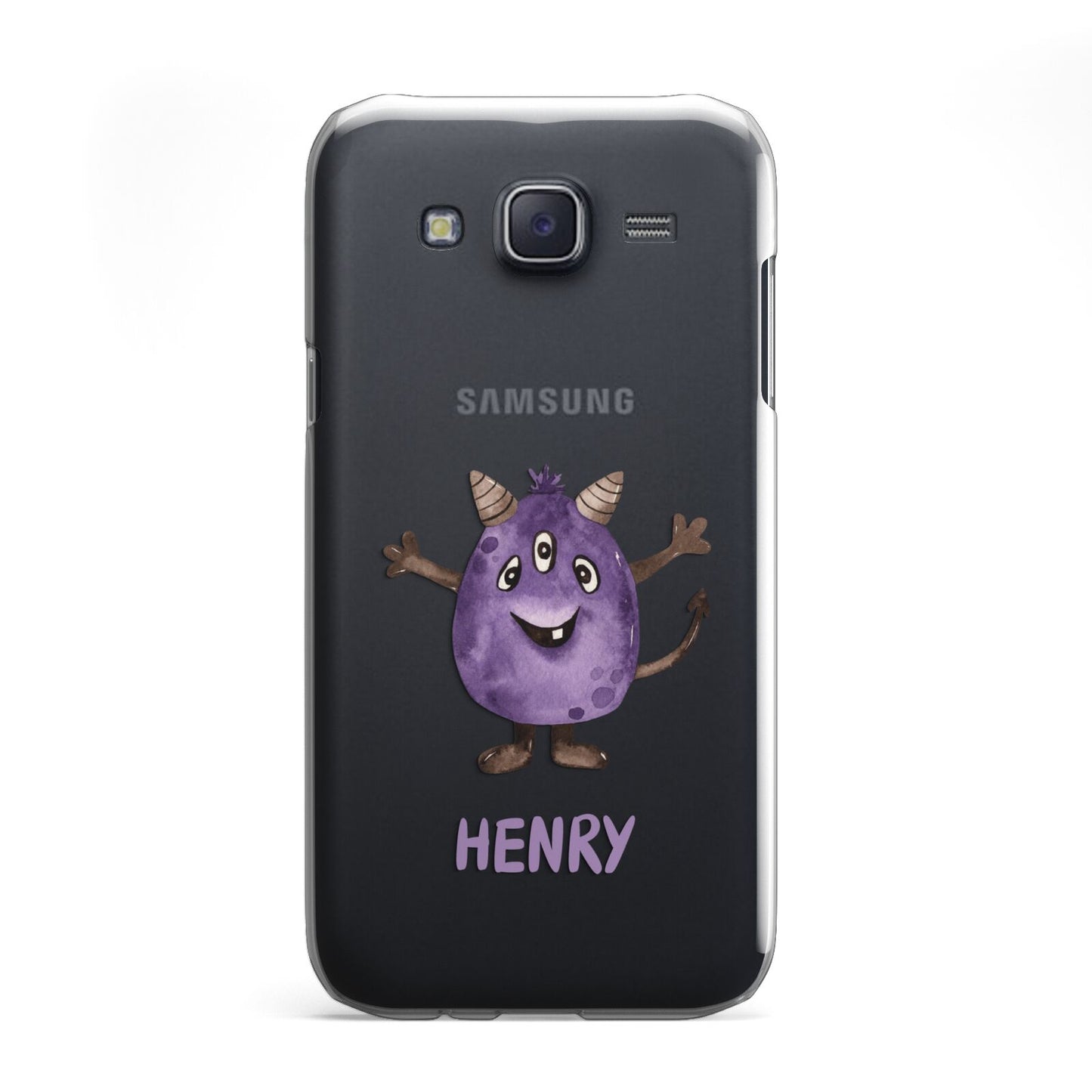 Purple Monster Custom Samsung Galaxy J5 Case