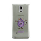 Purple Monster Custom Samsung Galaxy Note 4 Case