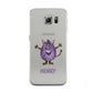 Purple Monster Custom Samsung Galaxy S6 Case