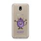 Purple Monster Custom Samsung J5 2017 Case