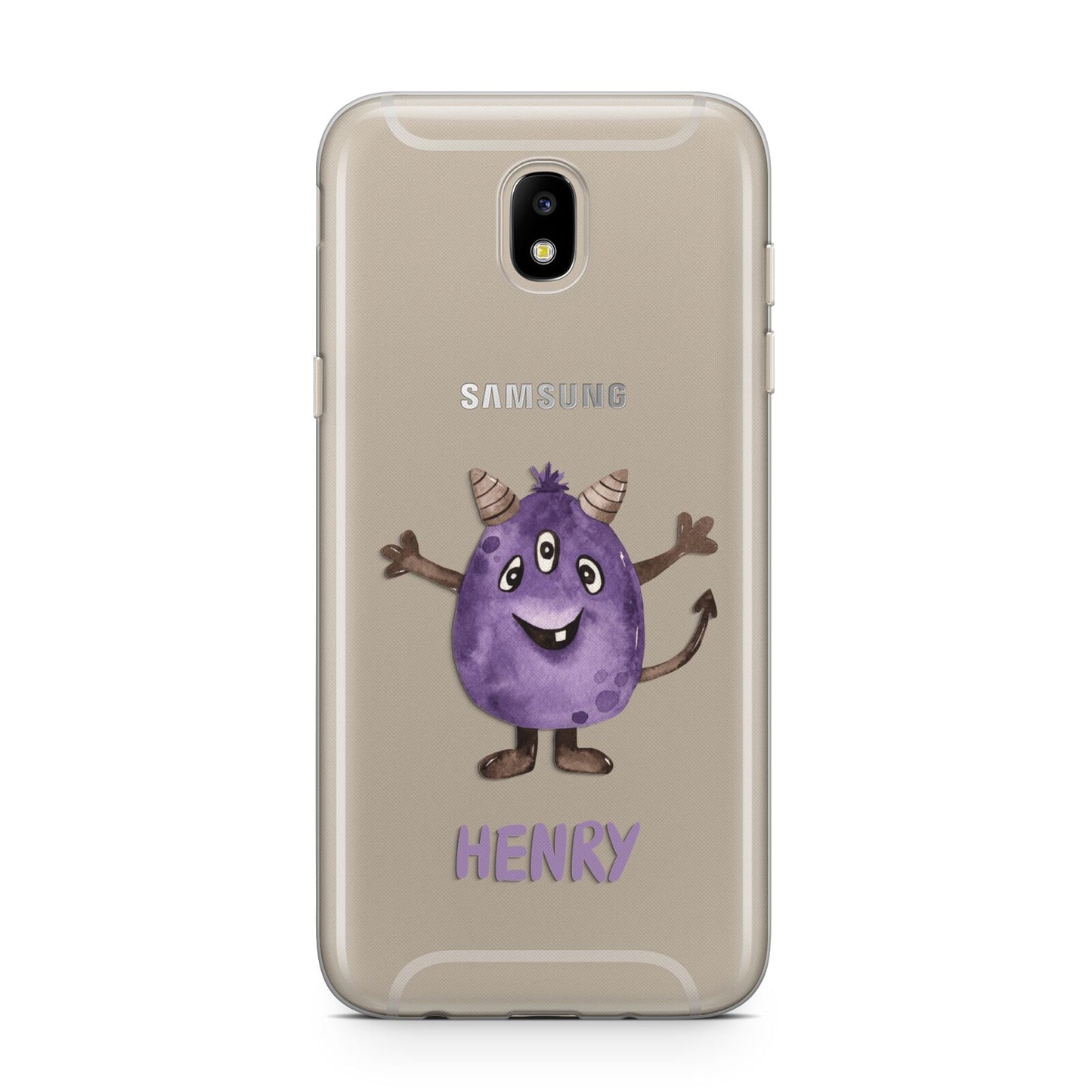 Purple Monster Custom Samsung J5 2017 Case