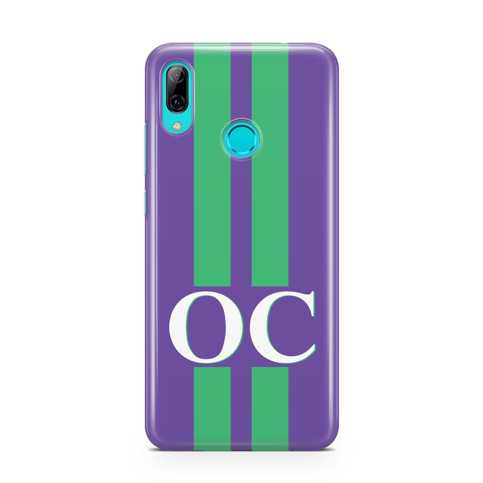 Purple Personalised Initials Huawei P Smart 2019 Case