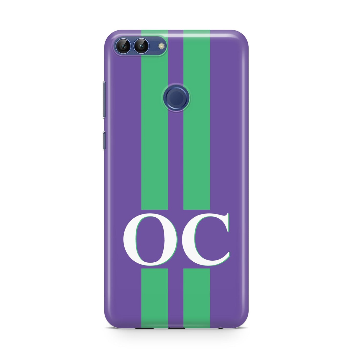 Purple Personalised Initials Huawei P Smart Case