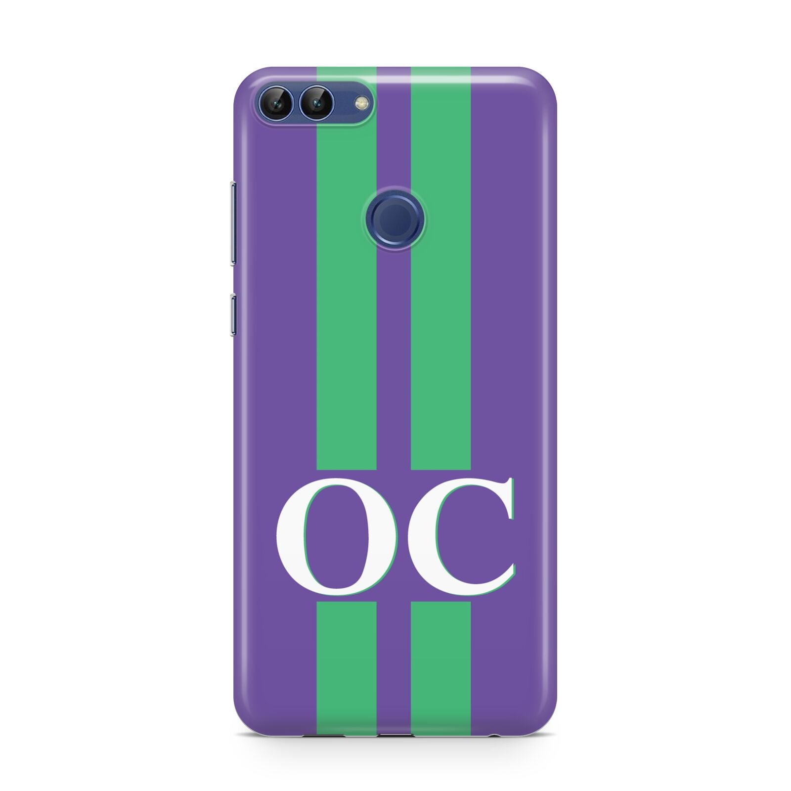 Purple Personalised Initials Huawei P Smart Case