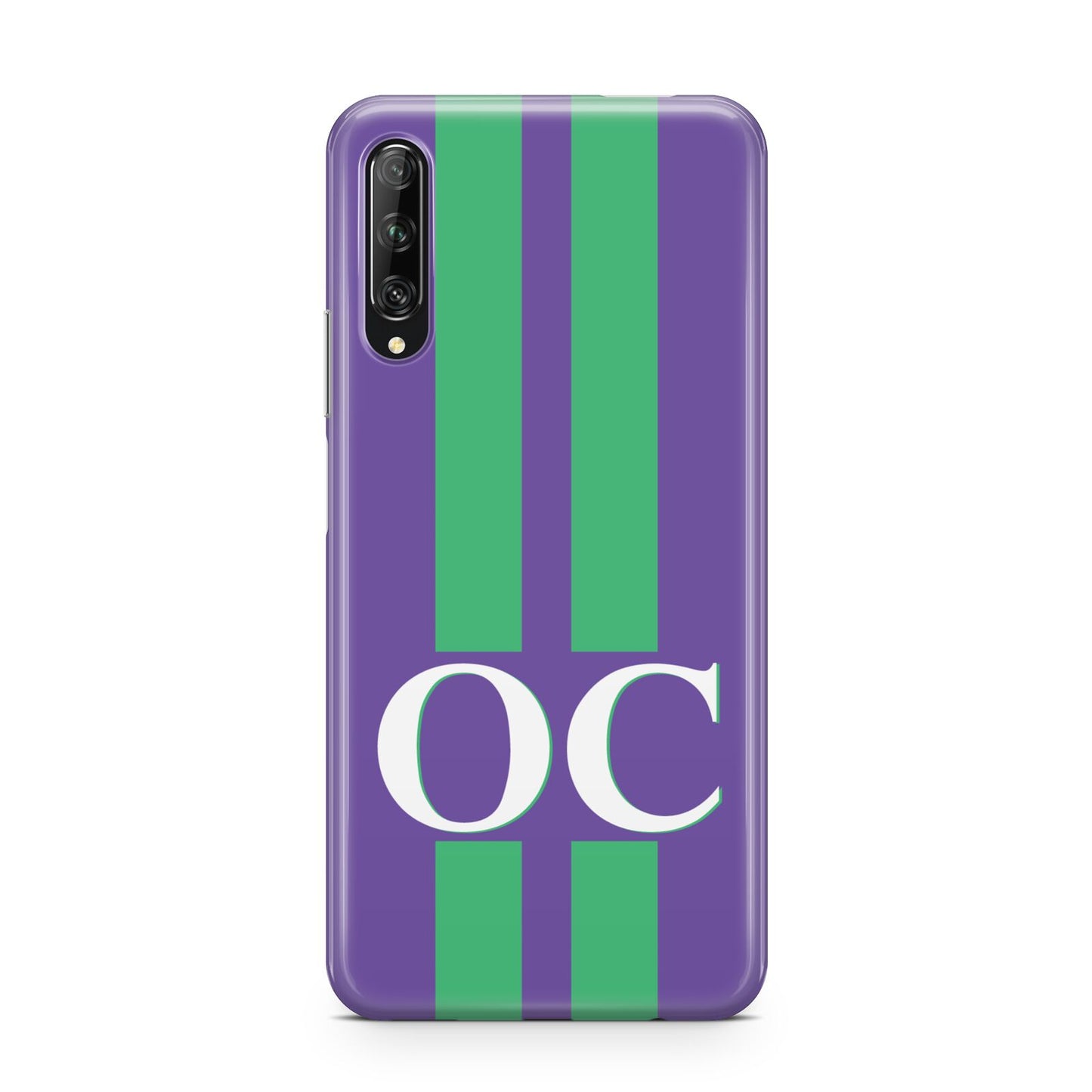 Purple Personalised Initials Huawei P Smart Pro 2019