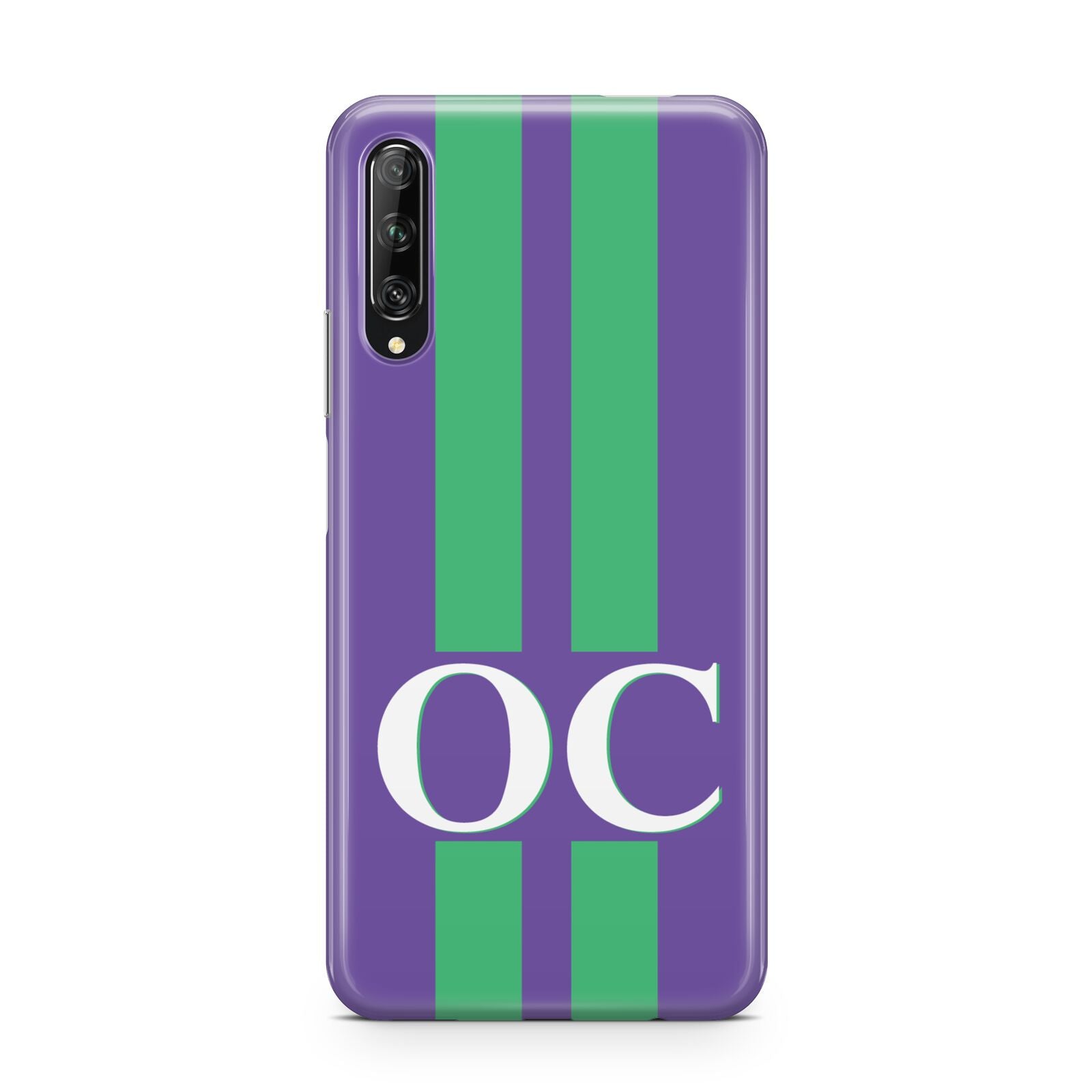 Purple Personalised Initials Huawei P Smart Pro 2019
