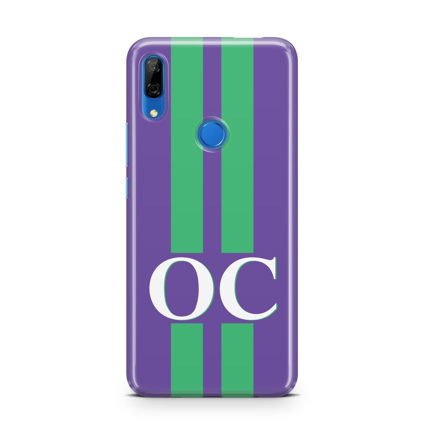 Purple Personalised Initials Huawei P Smart Z
