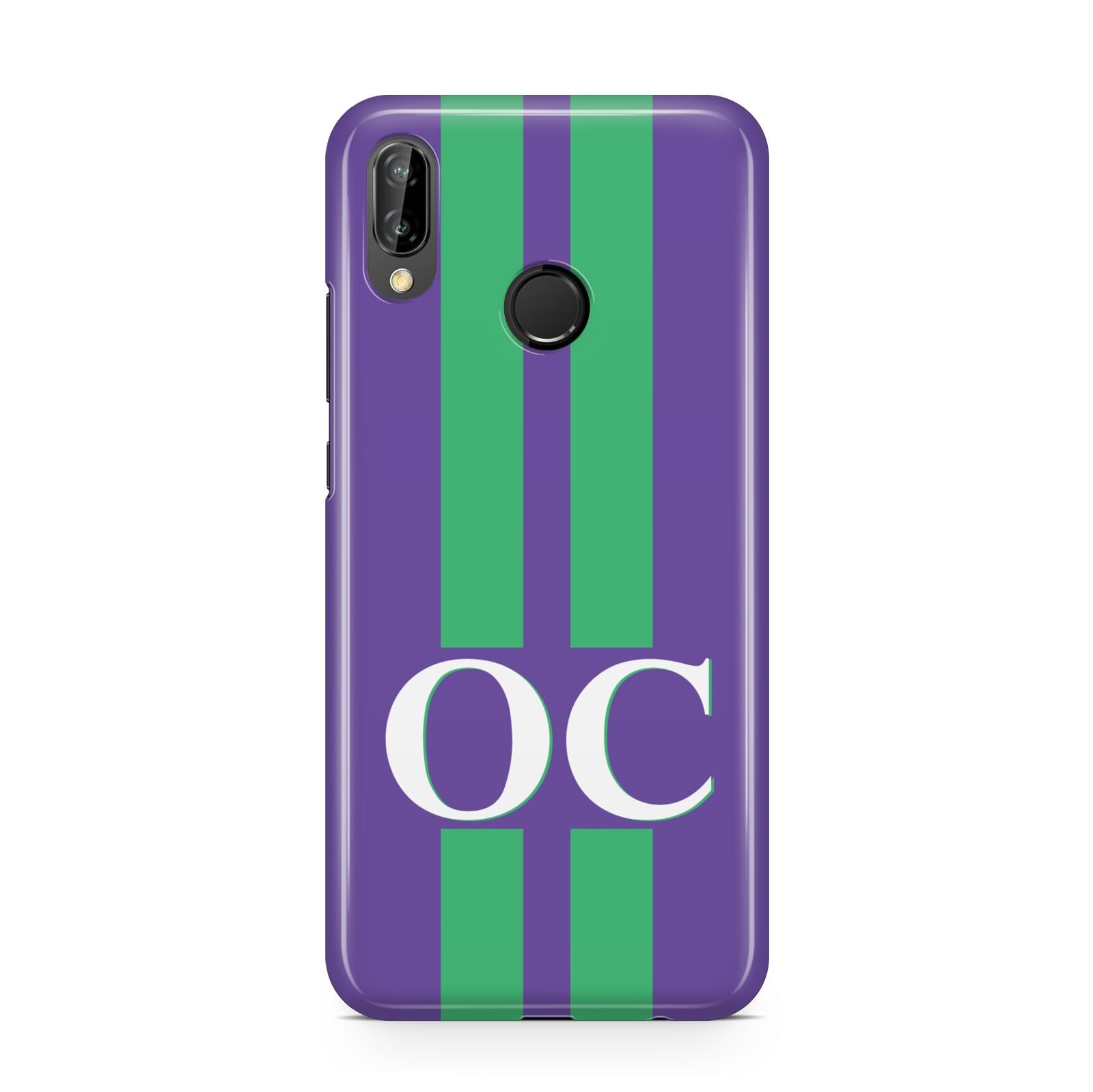 Purple Personalised Initials Huawei P20 Lite Phone Case