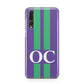 Purple Personalised Initials Huawei P20 Pro Phone Case