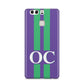 Purple Personalised Initials Huawei P9 Case
