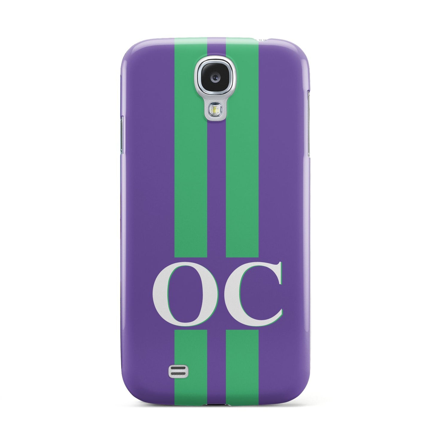 Purple Personalised Initials Samsung Galaxy S4 Case