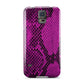 Purple Snakeskin Samsung Galaxy S5 Case