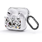 Purple and Black Halloween Illustrations AirPods Glitter Case 3rd Gen Side Image