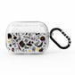 Purple and Black Halloween Illustrations AirPods Pro Glitter Case