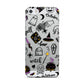 Purple and Black Halloween Illustrations Apple iPhone 5 Case