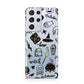 Purple and Black Halloween Illustrations Samsung S21 Ultra Case