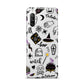 Purple and Black Halloween Illustrations Sony Xperia 10 III Case