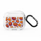 Purple and Orange Autumn Illustrations AirPods Clear Case 3rd Gen