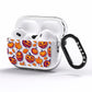 Purple and Orange Autumn Illustrations AirPods Pro Clear Case Side Image