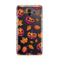Purple and Orange Autumn Illustrations Huawei Mate 10 Protective Phone Case