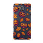 Purple and Orange Autumn Illustrations Samsung Galaxy Alpha Case