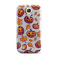 Purple and Orange Autumn Illustrations Samsung Galaxy S4 Mini Case