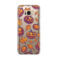 Purple and Orange Autumn Illustrations Samsung Galaxy S8 Plus Case