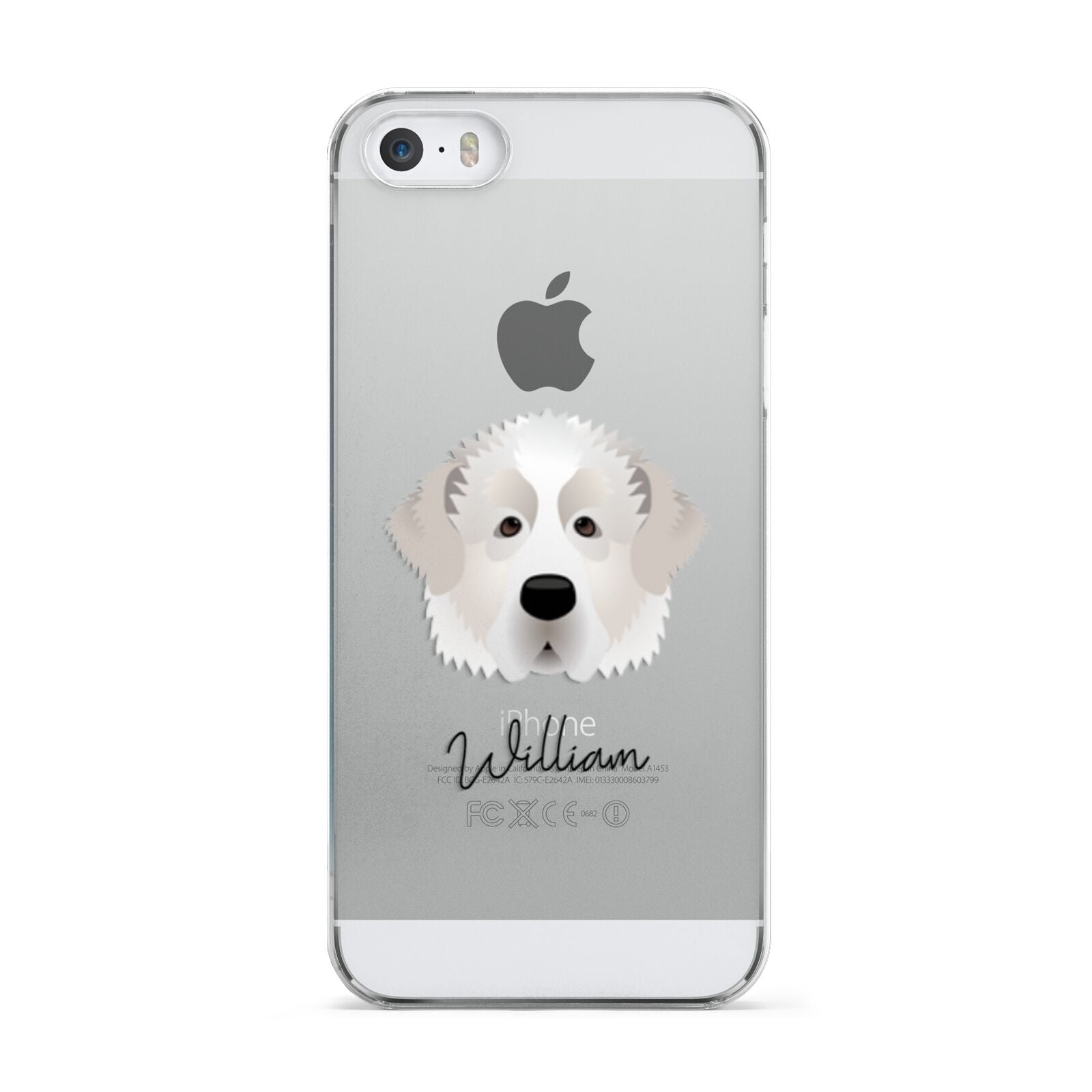 Pyrenean Mastiff Personalised Apple iPhone 5 Case