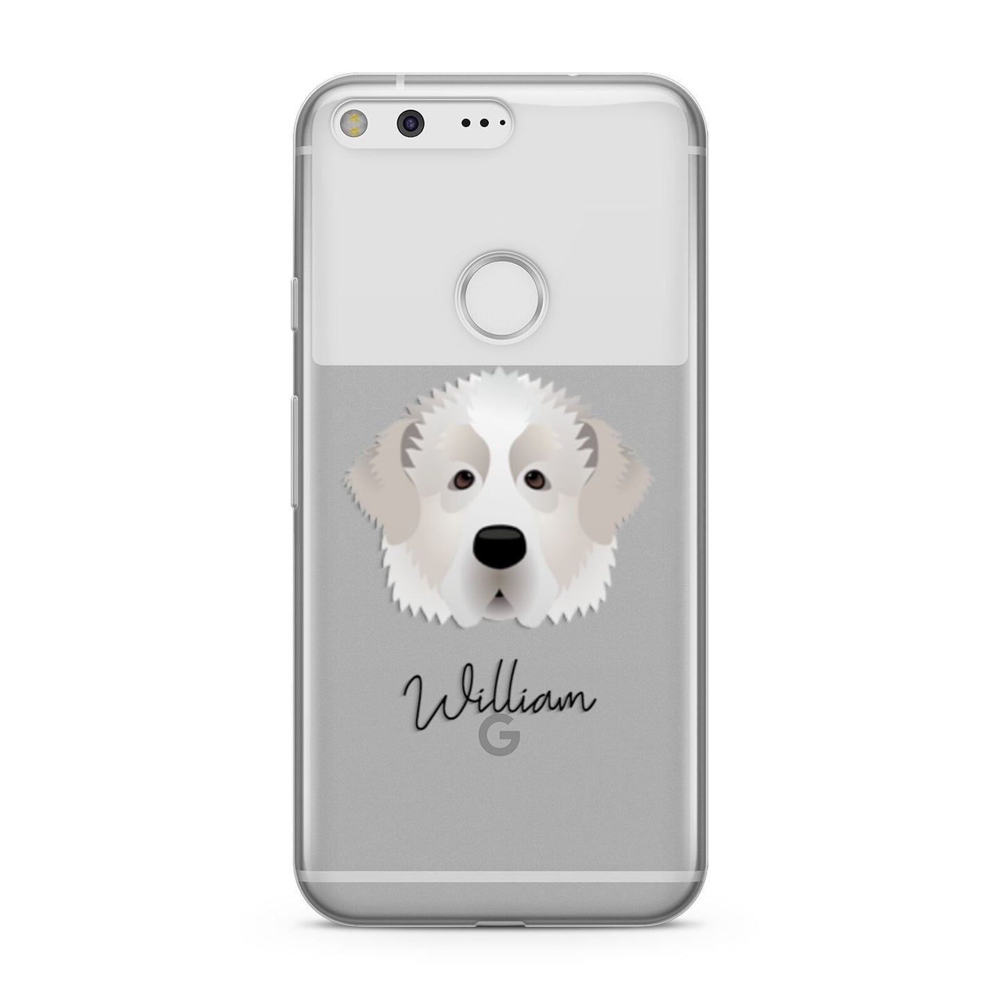 Pyrenean Mastiff Personalised Google Pixel Case