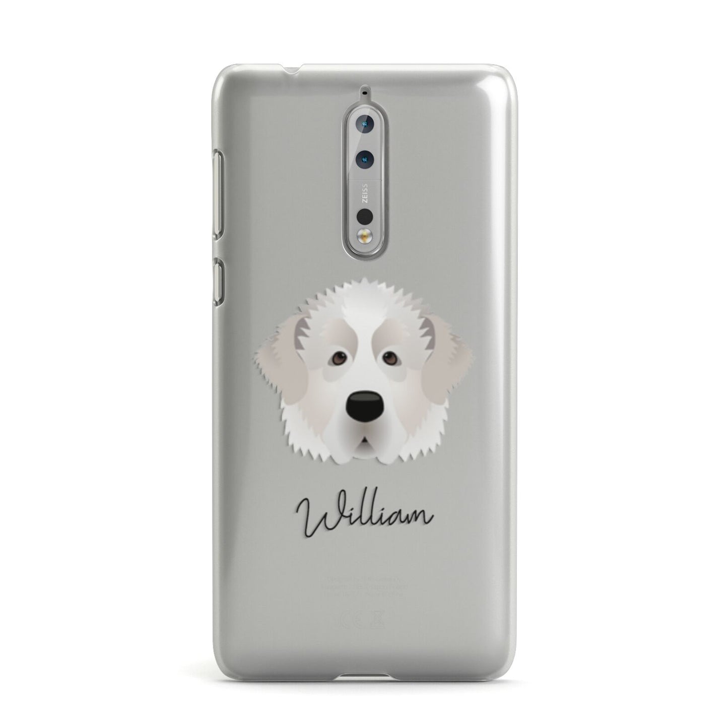 Pyrenean Mastiff Personalised Nokia Case